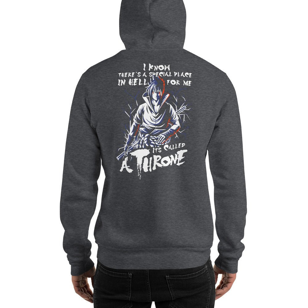 Naruto Sasuke Uchiha A Throne Hoodie - KM0144HO - KataMoon