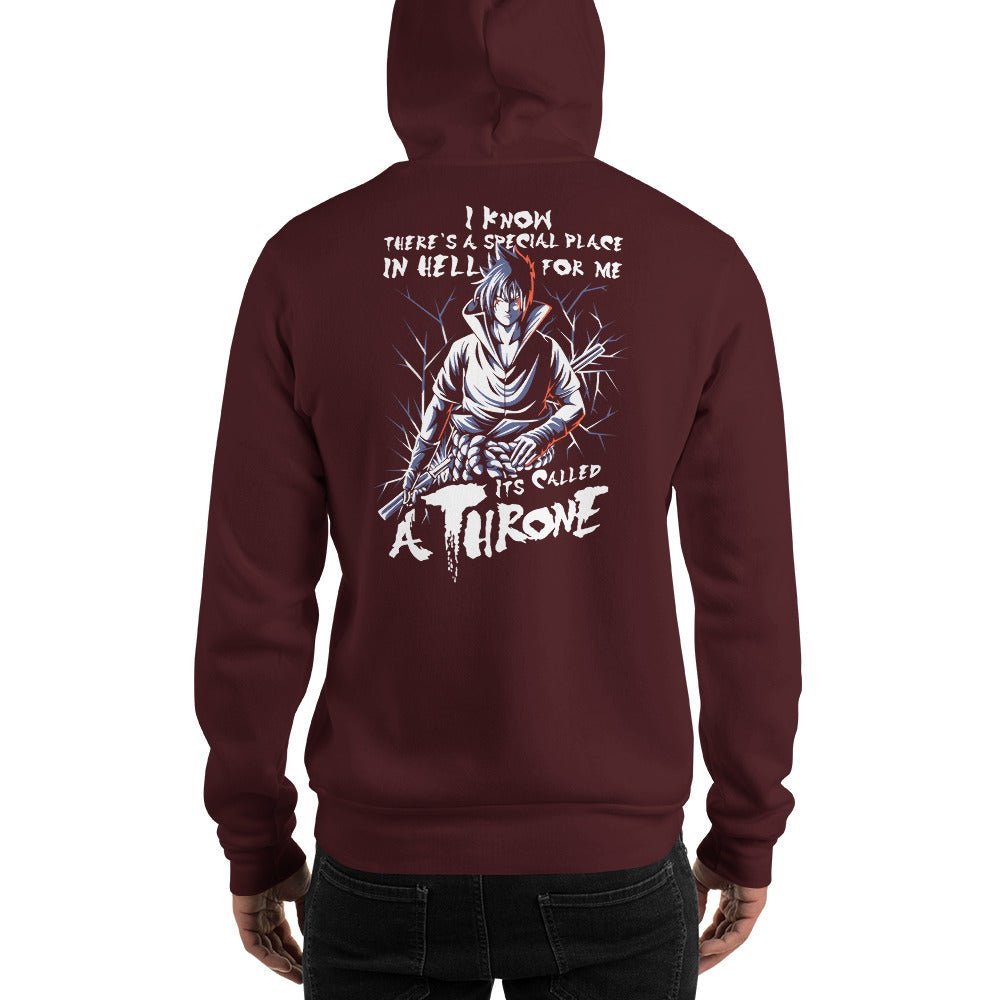 Naruto Sasuke Uchiha A Throne Hoodie - KM0144HO - KataMoon