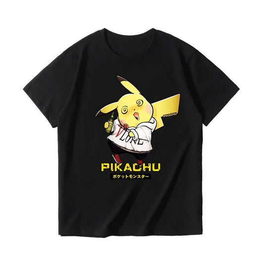 New Summer Pokemon Pikachu Funny Short Sleeve T shirt - KataMoon