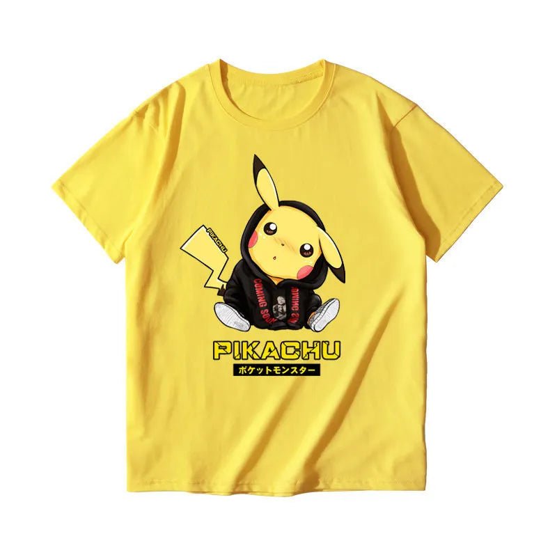 New Summer Pokemon Pikachu Short Sleeve T shirt - KataMoon