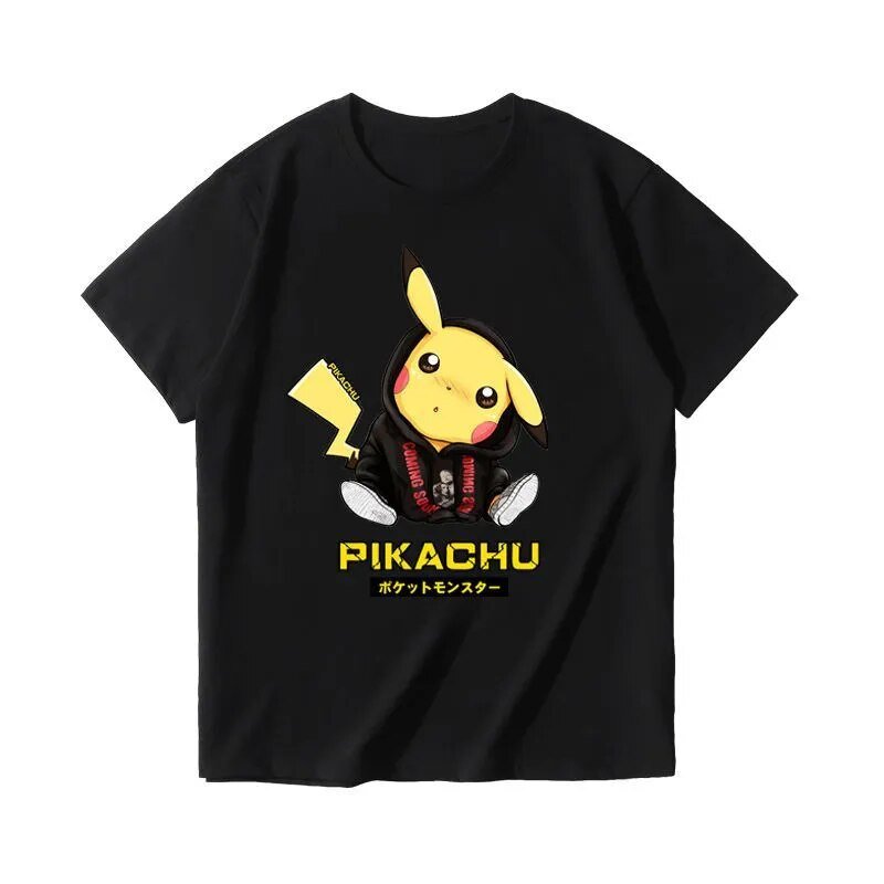 New Summer Pokemon Pikachu Short Sleeve T shirt - KataMoon