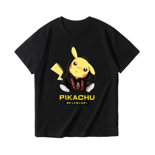 New Summer Pokemon Pikachu Short Sleeve T shirt - KataMoon