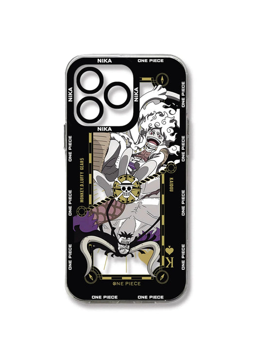 One Piece Luffy Gear 5 and Kaidou Phone Case For iPhone - KataMoon
