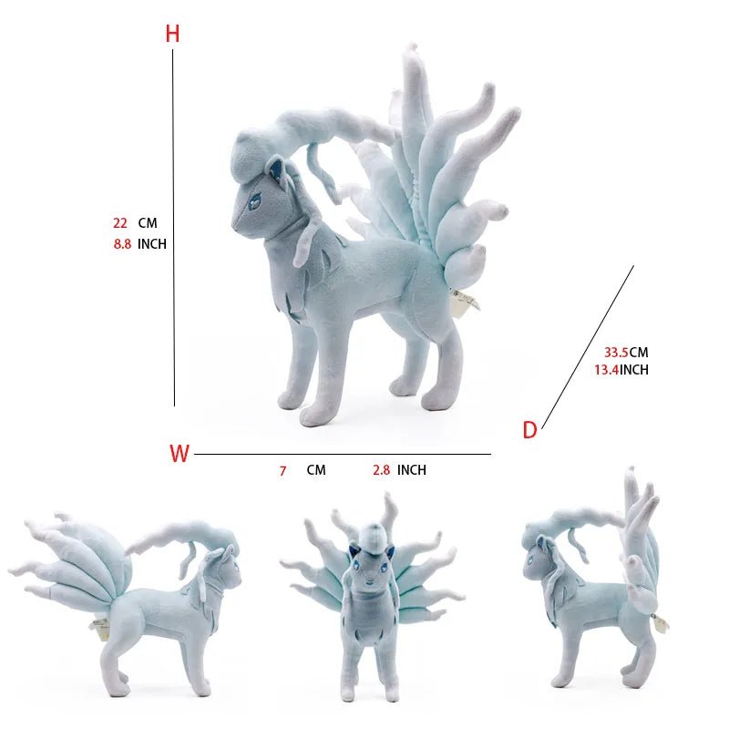 Pokemon Alolan Vulpix Plush Doll Soft Animal Hot Toys Great Gift - KataMoon