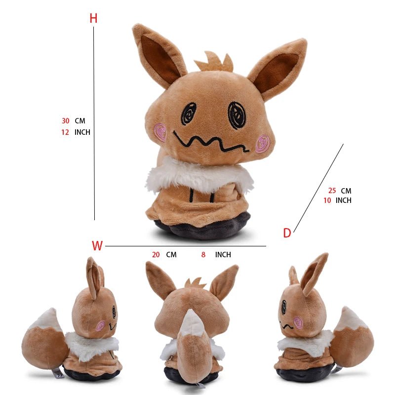 Pokemon Mimikyu Cos Umbreon Eevee Sylveon Espeon Vaporeon Leafeon Stuffed Doll - KataMoon