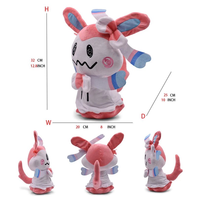 Pokemon Mimikyu Cos Umbreon Eevee Sylveon Espeon Vaporeon Leafeon Stuffed Doll - KataMoon