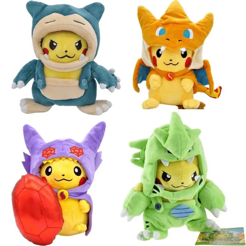 Pokemon Pikachu Cosplay Charizard Snorlax Sableye Stuffed Doll - KataMoon