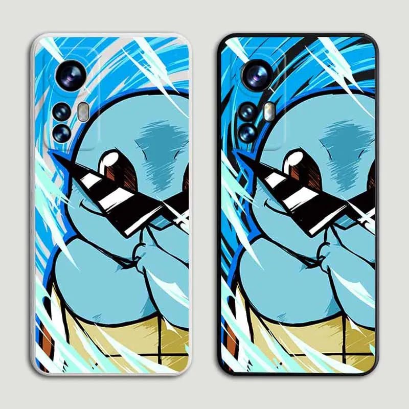 Pokemon Squirtle Liquid Silicone Phone Case for Samsung Galaxy - KataMoon