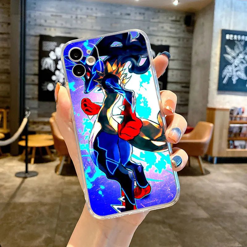 Pokemon Super Lucario Luxury Soft Silicone iPhone Case - KataMoon
