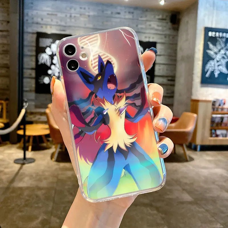 Pokemon Super Lucario Luxury Soft Silicone iPhone Case - KataMoon