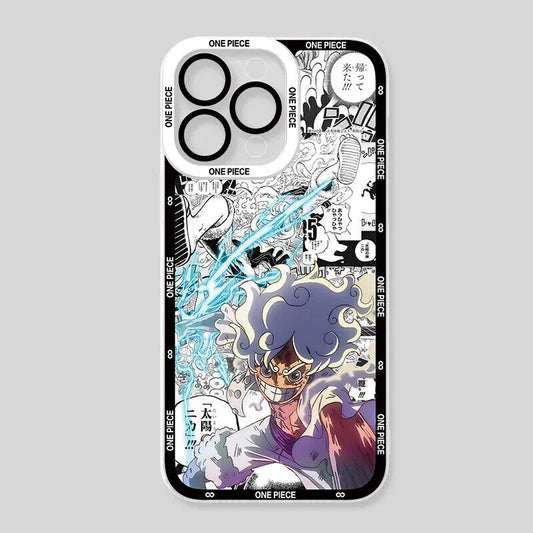 Anime One Piece Luffy Gear 5 Case for iPhone - KT9