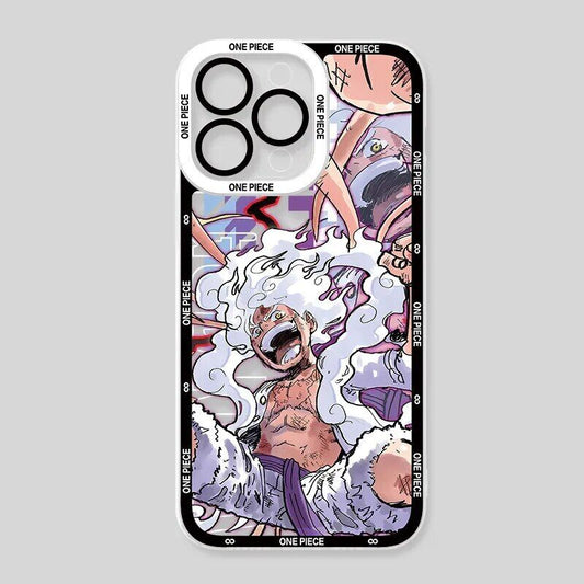 Anime One Piece Luffy Gear 5 Case for iPhone - KT6