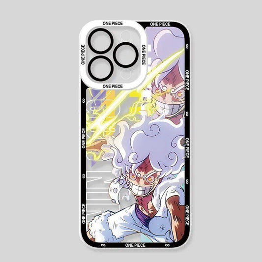 Anime One Piece Luffy Gear 5 Case for iPhone - KT7