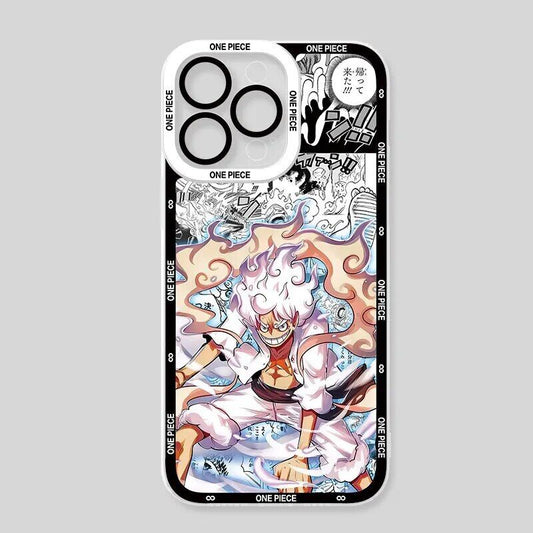 Anime One Piece Luffy Gear 5 Case for iPhone - KT8