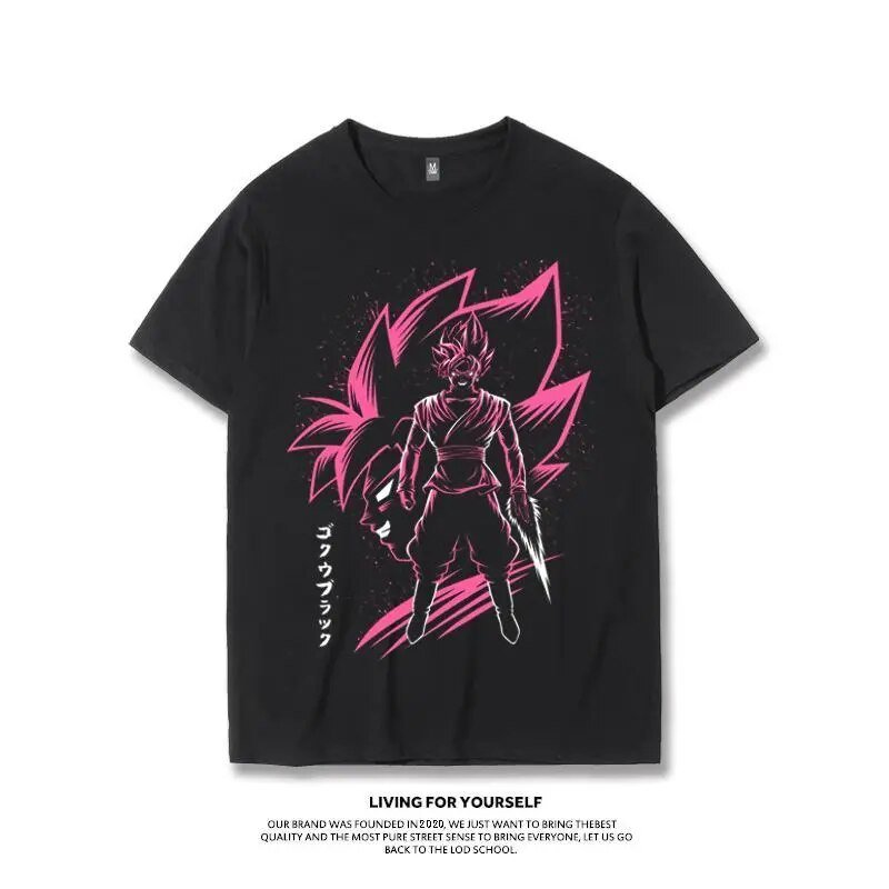 Super Saiyan Black Goku Vegeta Gogeta Brolly T shirt - KataMoon