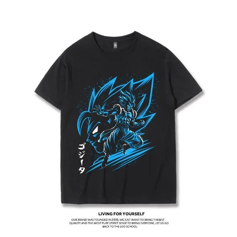 Super Saiyan Black Goku Vegeta Gogeta Brolly T shirt - KataMoon
