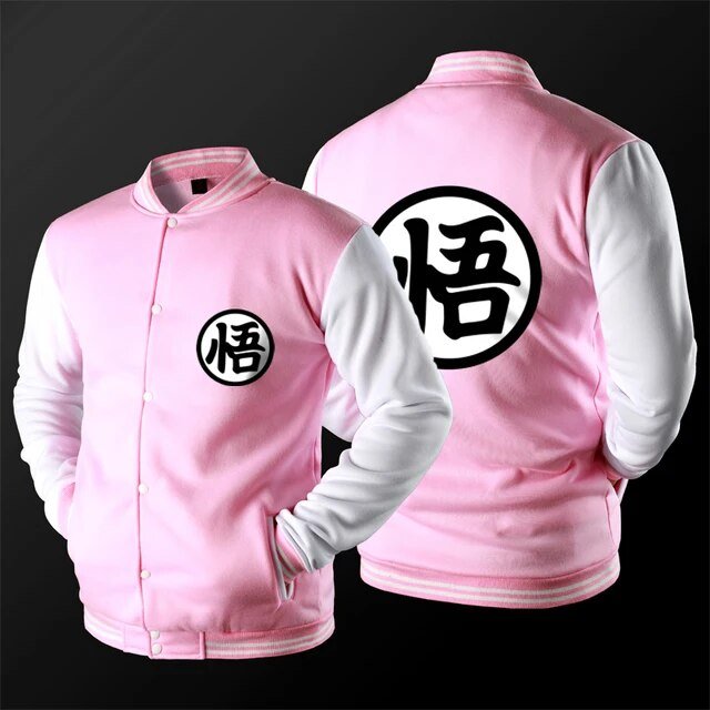 Super Saiyan Dragon Ball Goku Symbol Baseball Jacket - KataMoon