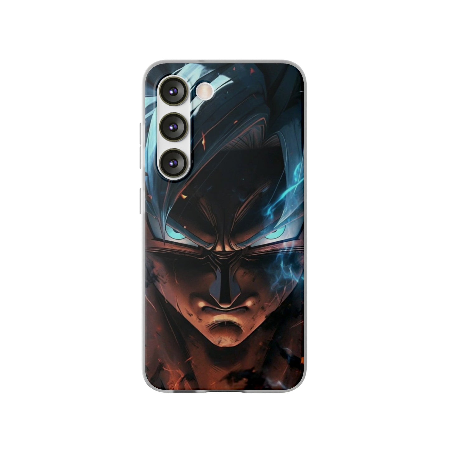 Super Saiyan Goku Ultra Instinct Face Samsung Series Phone Case - KataMoon