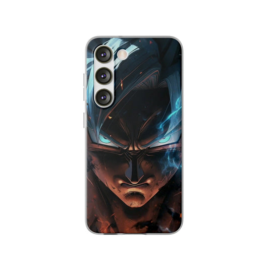 Super Saiyan Goku Ultra Instinct Face Samsung Series Phone Case - KataMoon