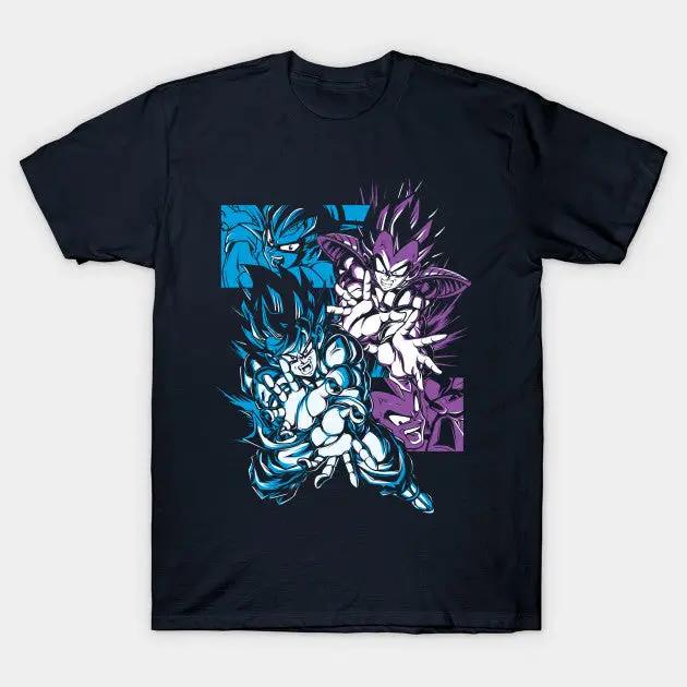 Dragon Ball Super Saiyan Goku and Vegeta T shirt - TT0013