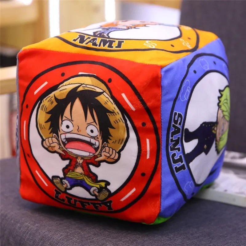 40cm One Piece Luffy Nami Chopper Zoro Sanji Stuffed Sofa Pillow - KataMoon