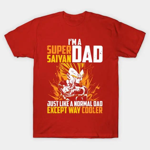 Dragon Ball Super Saiyan Dad Vegeta T Shirt - KM0016TS