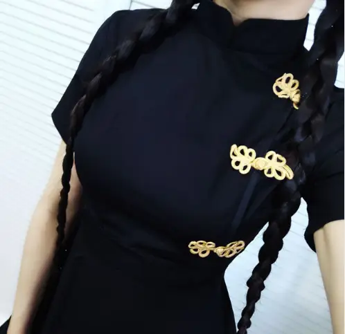 Short Sleeve Qipao Dress - Cheongsam Dresses - DS0009