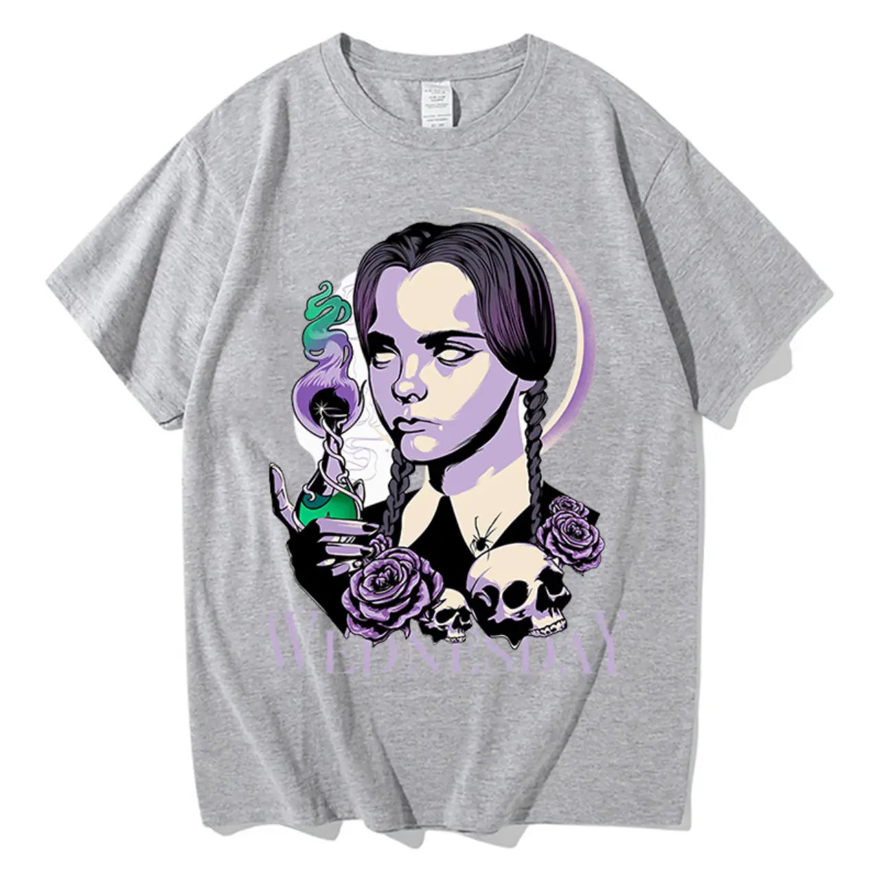 Streetwear Wednesday Addams Family T Shirt