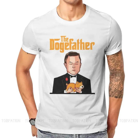 The DogeFather Shiba Inu Elon Musk Special T Shirt