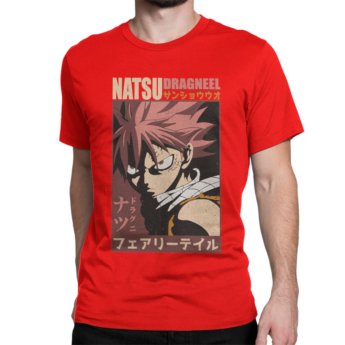 Anime Fairy Tail Natsu Dragneel Unisex T Shirt | KataMoon