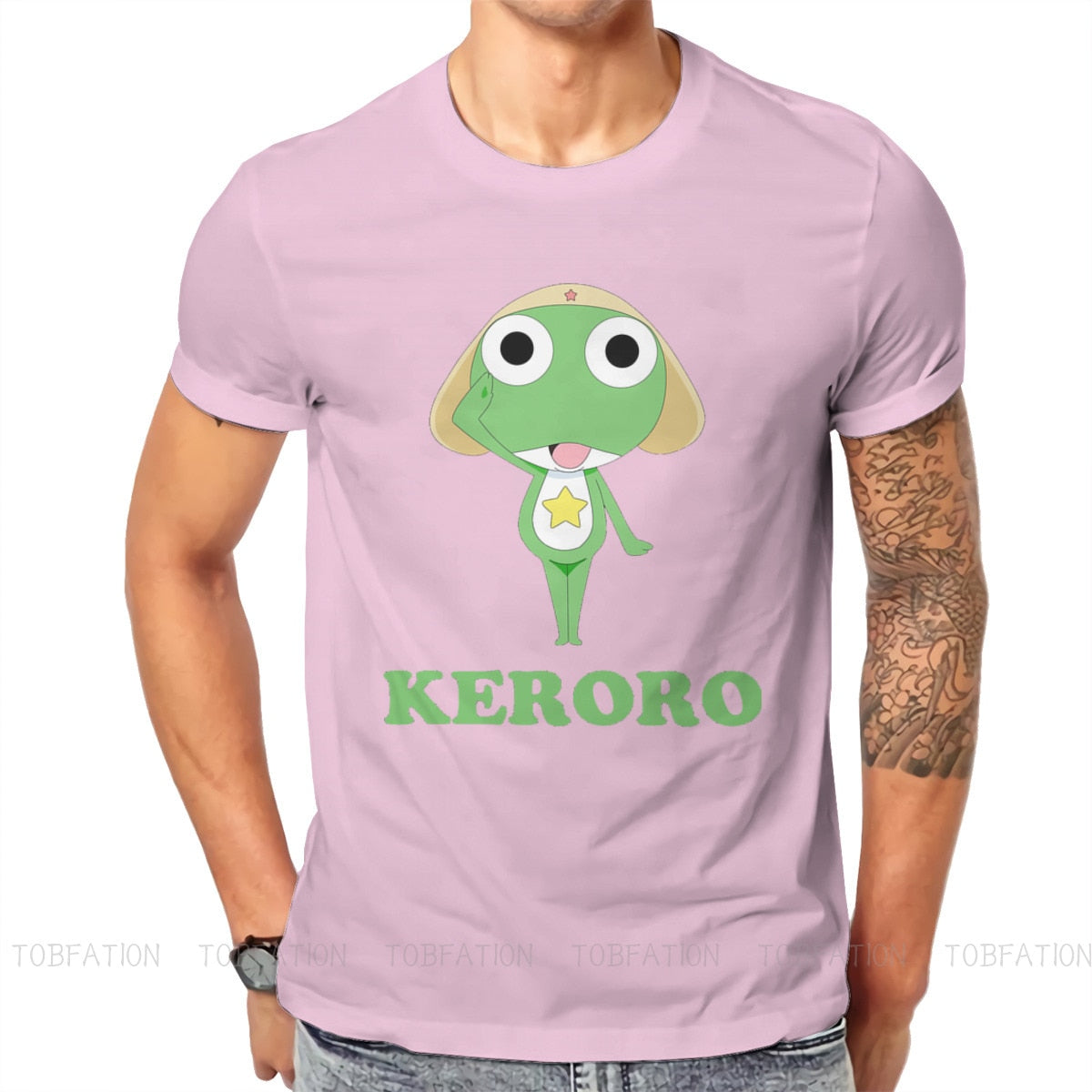 Keroro Gunsou Sgt. Frog Anime Reporting T shirt