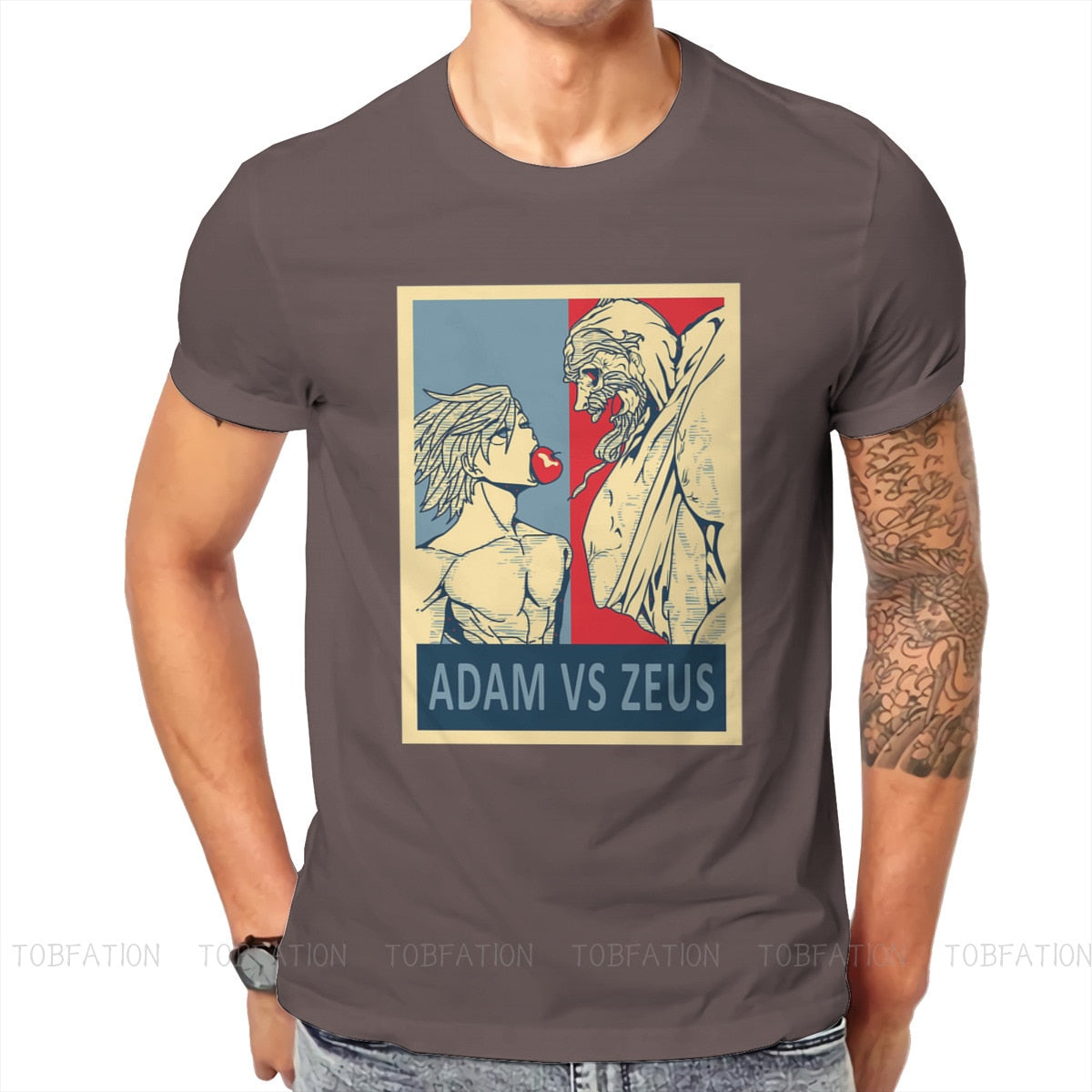 Record of Ragnarok Battle Adam Vs Zeus T Shirt