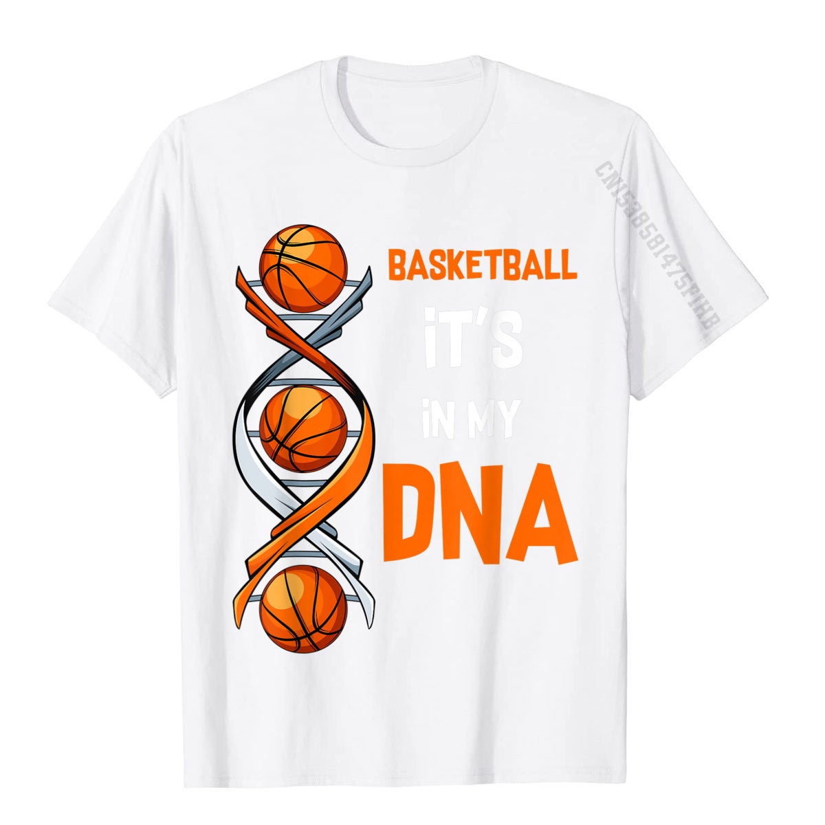 Basketball It's In My DNA Funny Player Team  T Shirt