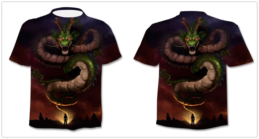 Dragon Ball Shenron All-Over Print T shirt