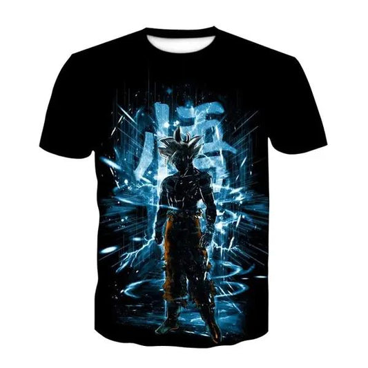 Dragon Ball Super Saiyan Goku Perfected Ultra Instinct All-over Print T shirt