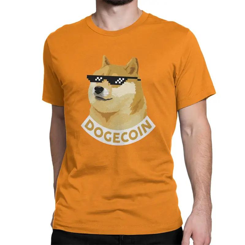 Funny Dogecoin Blockchain T Shirt