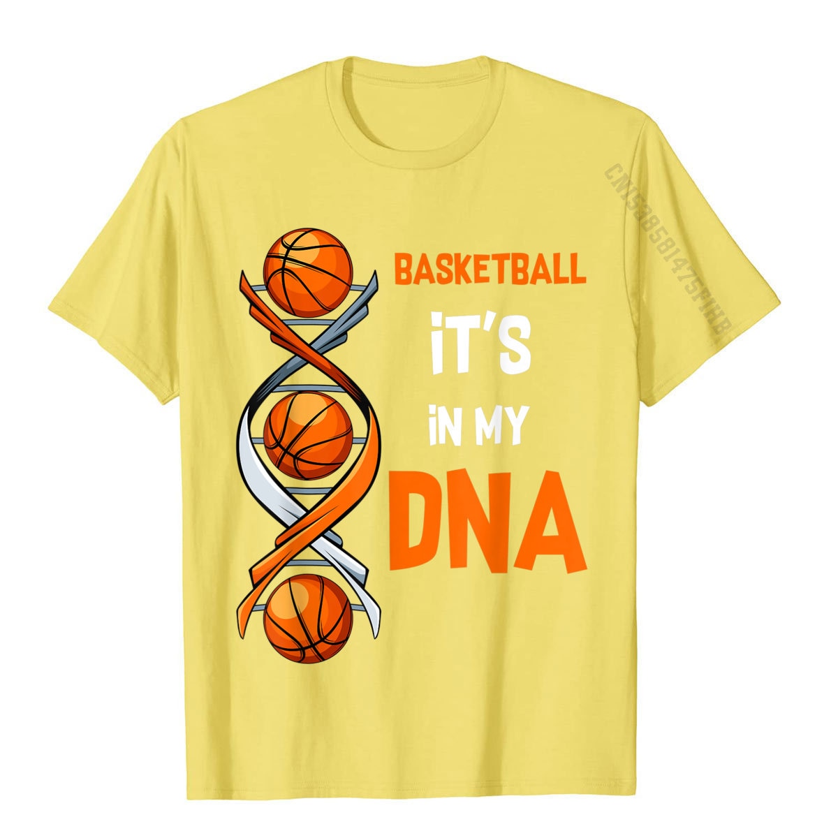 Basketball It's In My DNA Funny Player Team  T Shirt