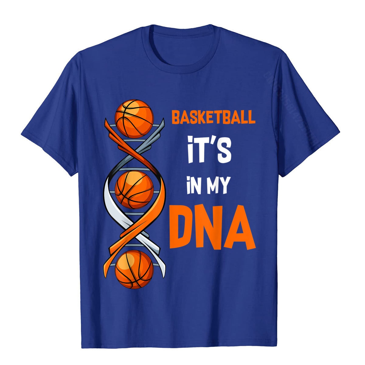 Basketball It's In My DNA Funny Player Team  T Shirt