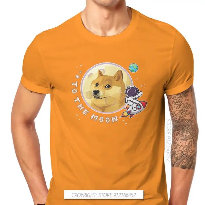 Dogecoin Rocket Crypto Meme T Shirt