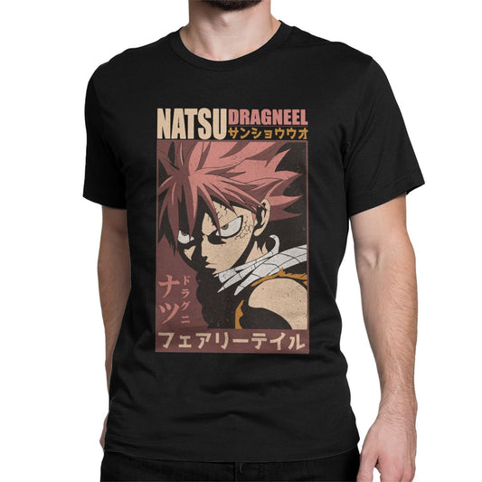 Anime Fairy Tail Natsu Dragneel Unisex T Shirt | KataMoon