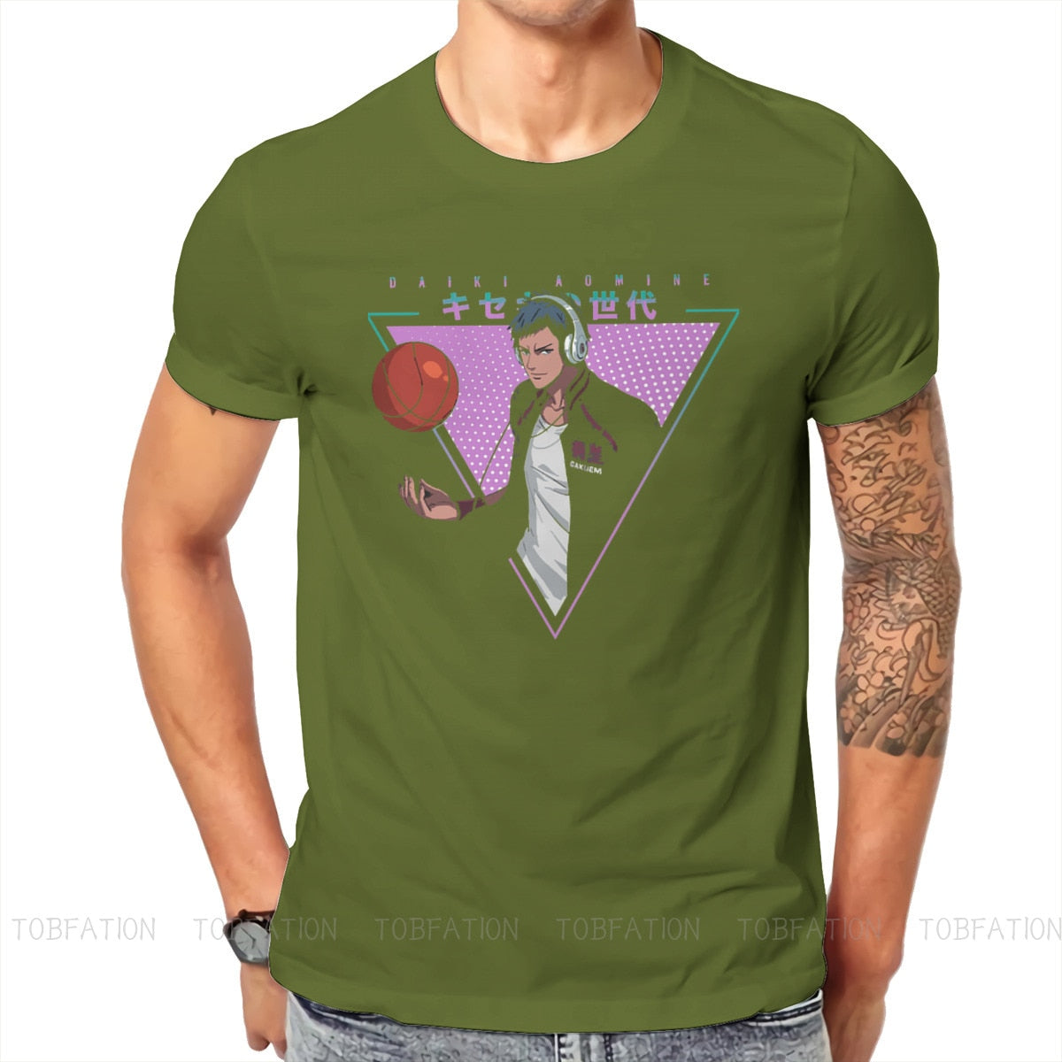 Kuroko's Basketball Daiki Aomine T Shirt