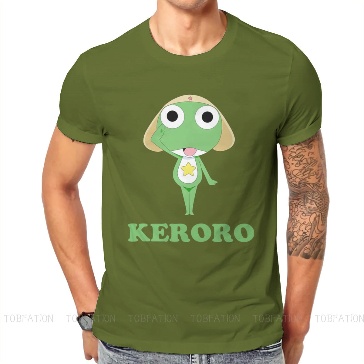 Keroro Gunsou Sgt. Frog Anime Reporting T shirt