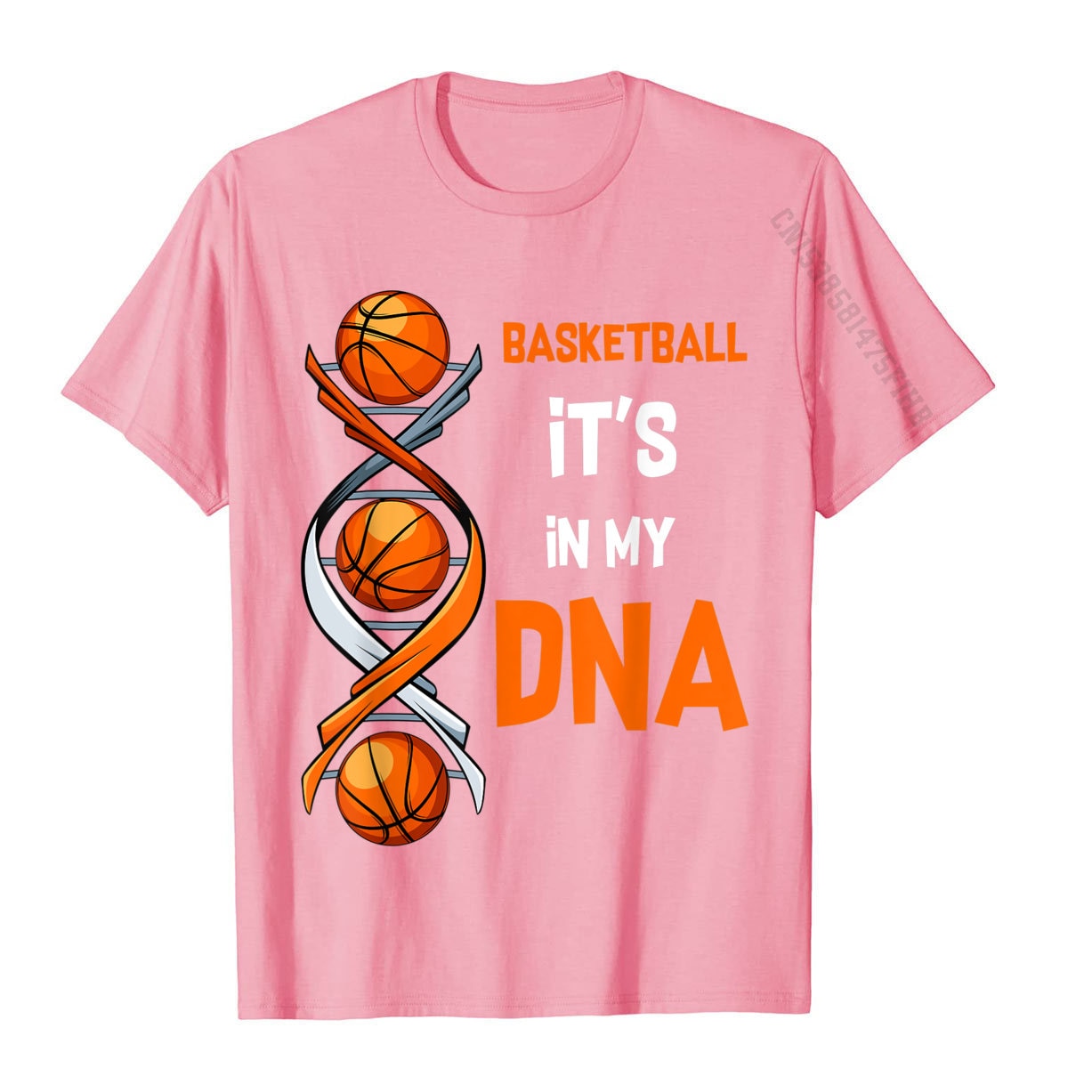 Basketball It's In My DNA Funny Player Team  T Shirt