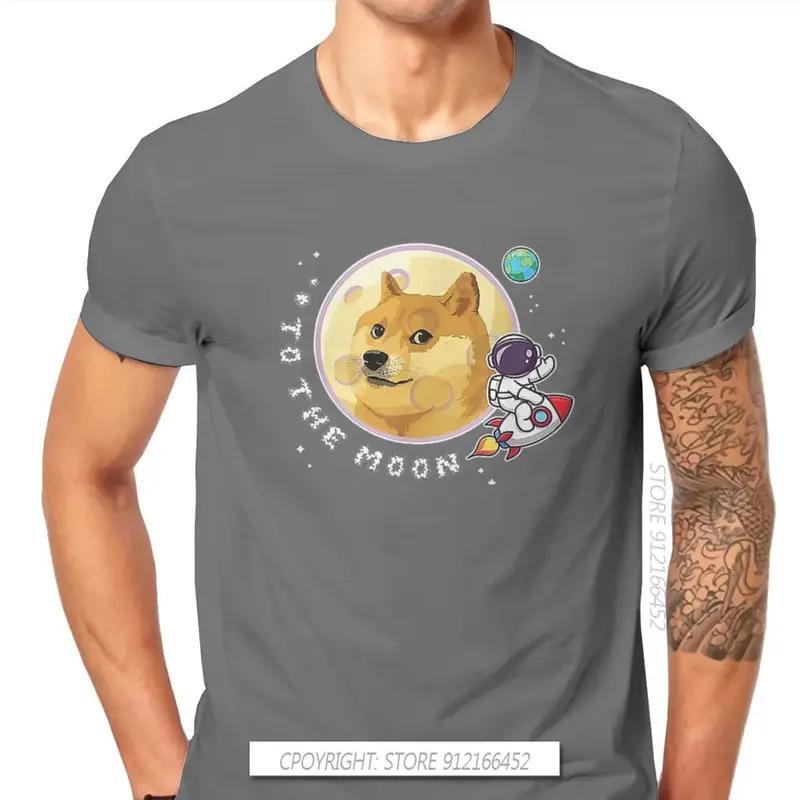 Dogecoin Rocket Crypto Meme T Shirt