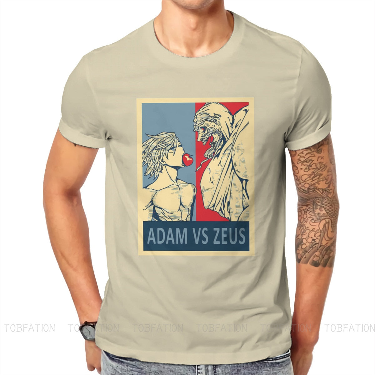 Record of Ragnarok Battle Adam Vs Zeus T Shirt