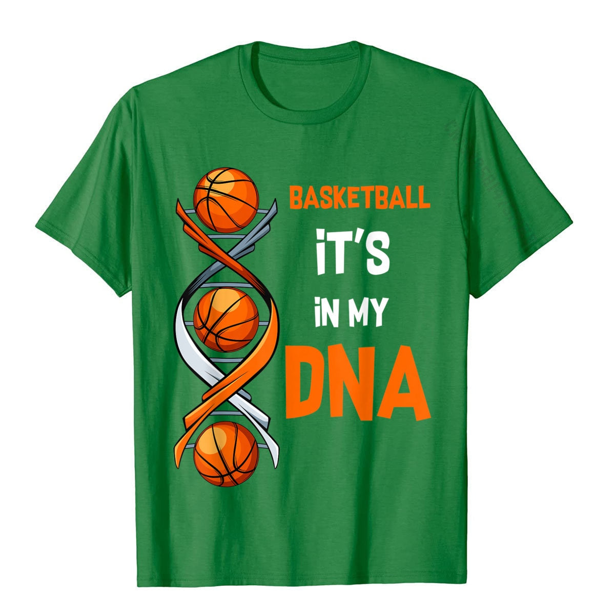 Basketball It's In My DNA Funny Player Team  T Shirt