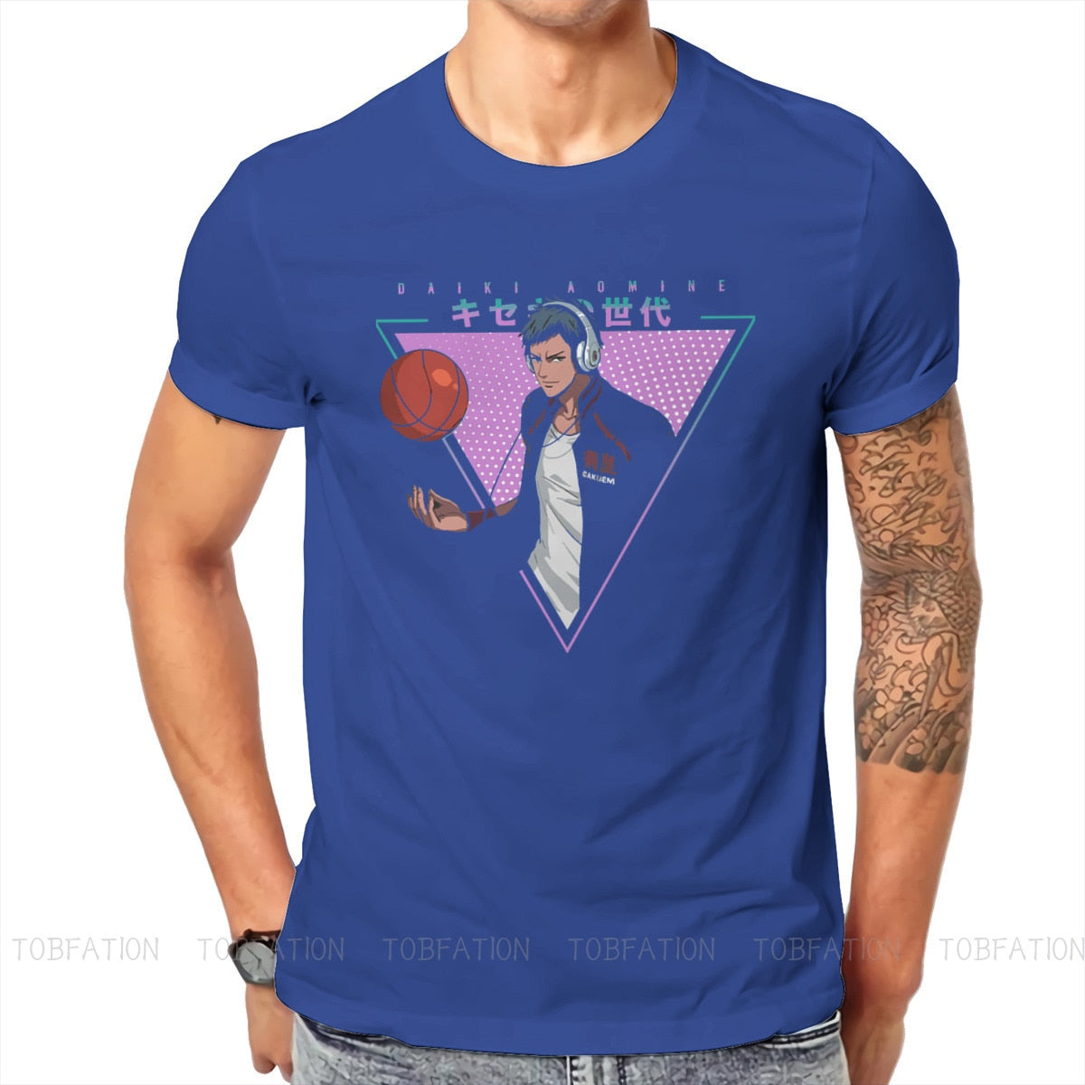 Kuroko's Basketball Daiki Aomine T Shirt