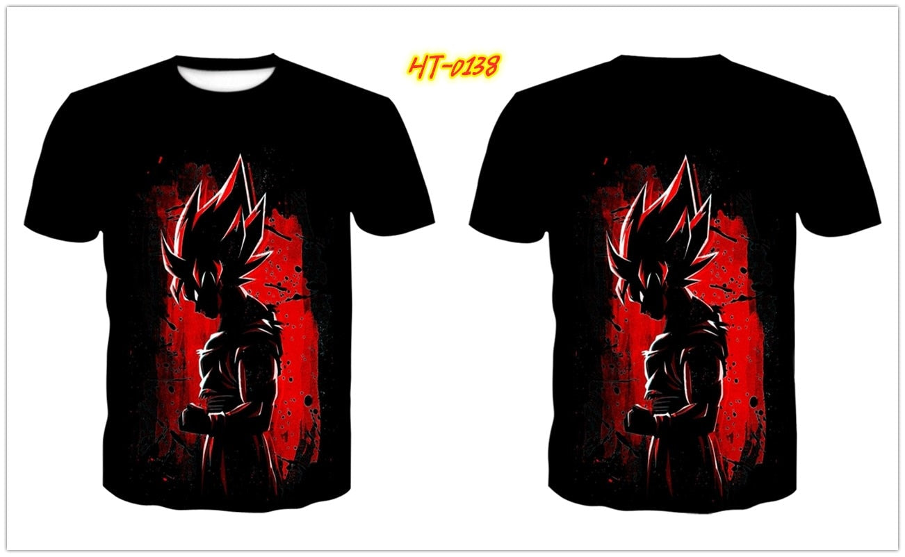 Dragon Ball Super Saiyan Goku All-over Print T shirt