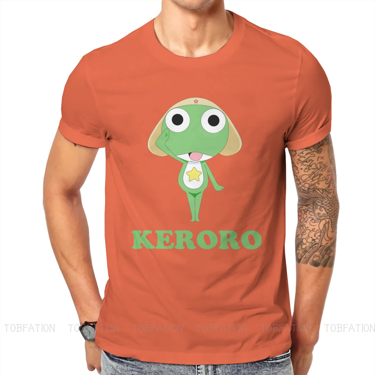 Keroro Gunsou Sgt. Frog Anime Reporting T shirt