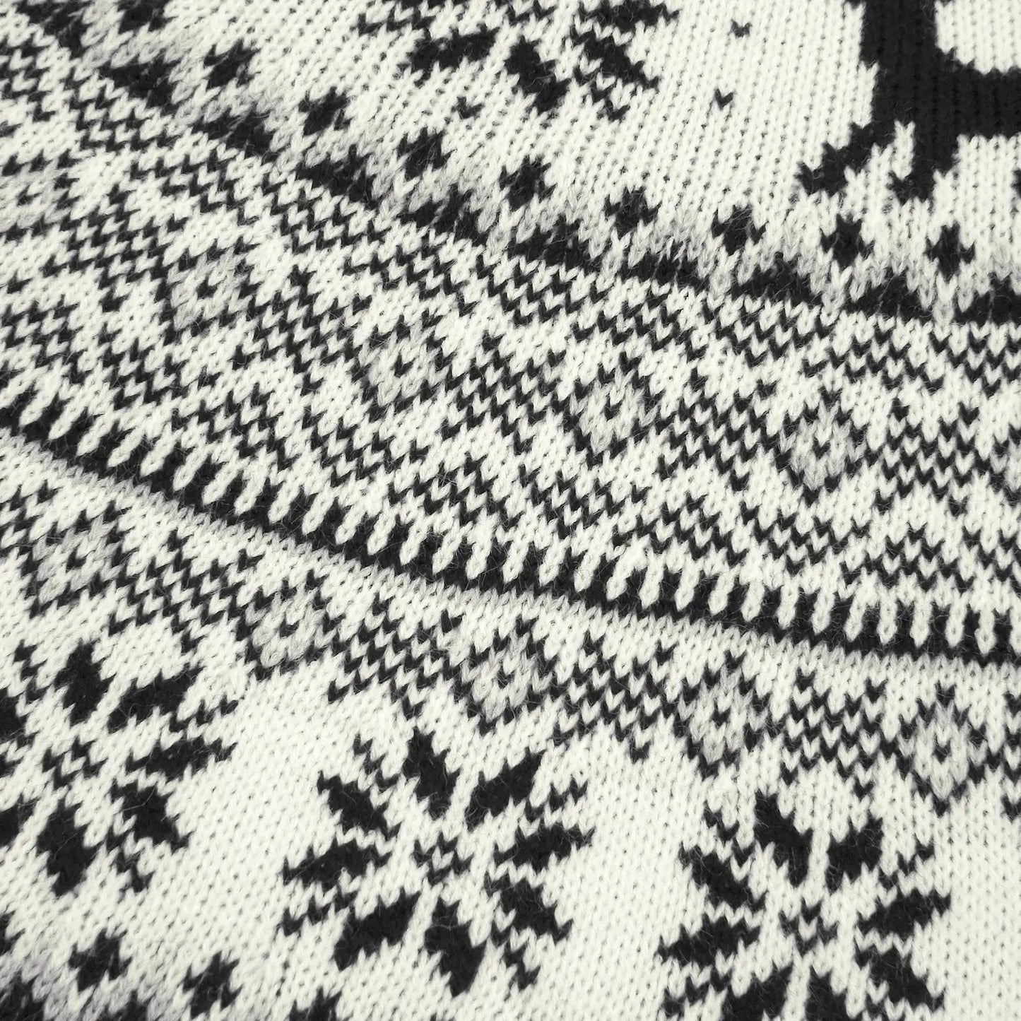 Women's Christmas Snowflake Vintage O Neck Sweatshirt